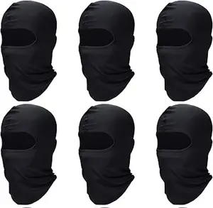 6 Pack Ski Mask for Men Women Balaclava Face Cover UV Protector Lightweight for Motorcycle Snowboard UV Protection Protective Gear