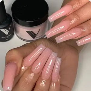V Beauty Pure VBP Lustrous Pink Acrylic Powder nail care nail art