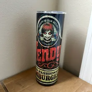 Spookified Wendy's 20 oz Tumbler - Quality is Our Recipe - Halloween Themed Drinkware