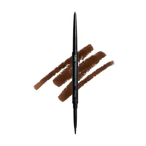 Lithe Smudge-Proof Gel Eyeliner – Long Wear Retractable Eyeliner with Ultra Thin Tip & Angled Brush, High Definition Vegan Makeup in Shade [Coffee Bean]
