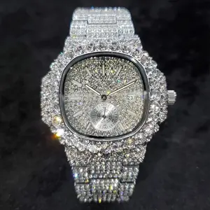Luxury Diamond Watch Men Hip Hop Street Style