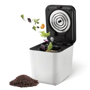 White Kitchen Electric Compost Bin 3L