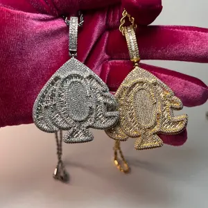 Ace of spades necklace