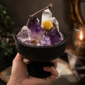 Stargate Bespoke Astrological Crystal Terrarium & Chart Art