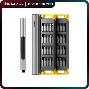 【Deals for You Days】HOTO SNAPBLOQ S-A01 3.7V Electric Screwdriver Set with 56 Bits & 3 Torque Settings, Precision Mini Screwdriver, 250RPM, Brighter LED Light, Repair Tool Kit for Electronics, Phone, Laptop, DIY Multi Functional Modern Handle