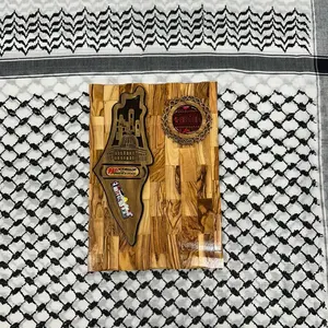 Handmade Wooden Frame with accessories attached- from Ramallah, Palestine Decor Poster