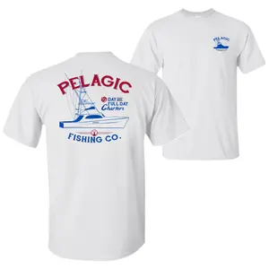 Pelagic Charter T-Shirt, Offshore Sportfishing Charter Graphic Tee, Soft Cotton Ocean Apparel, Saltwater Angler Shirt for Men & Women, Fisherman Gift