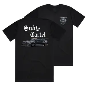 JDM Car Subaru WRX STI - Subie Cartel Graphic Tee Automotive Apparel T-Shirt Sweatshirt Hoodie 2 Sided