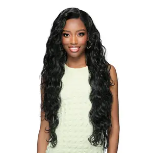 Bobbi Boss Human Hair Blend HD Lace Front Wig Miss Origin Glueless 13X6 MOGL300 Lyla