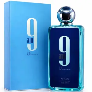 AFNAN 9AM Dive Eau de Parfum Spray Unisex 3.4 Oz Aquatic Scent