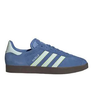 adidas Mens Gazelle Lace Up Sneakers Shoes Casual - Blue