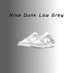 Nike Dunk Low Grey Fog Men's - Classic Low-Top Sneakers with Iconic Swoosh Design and Comfortable Fit