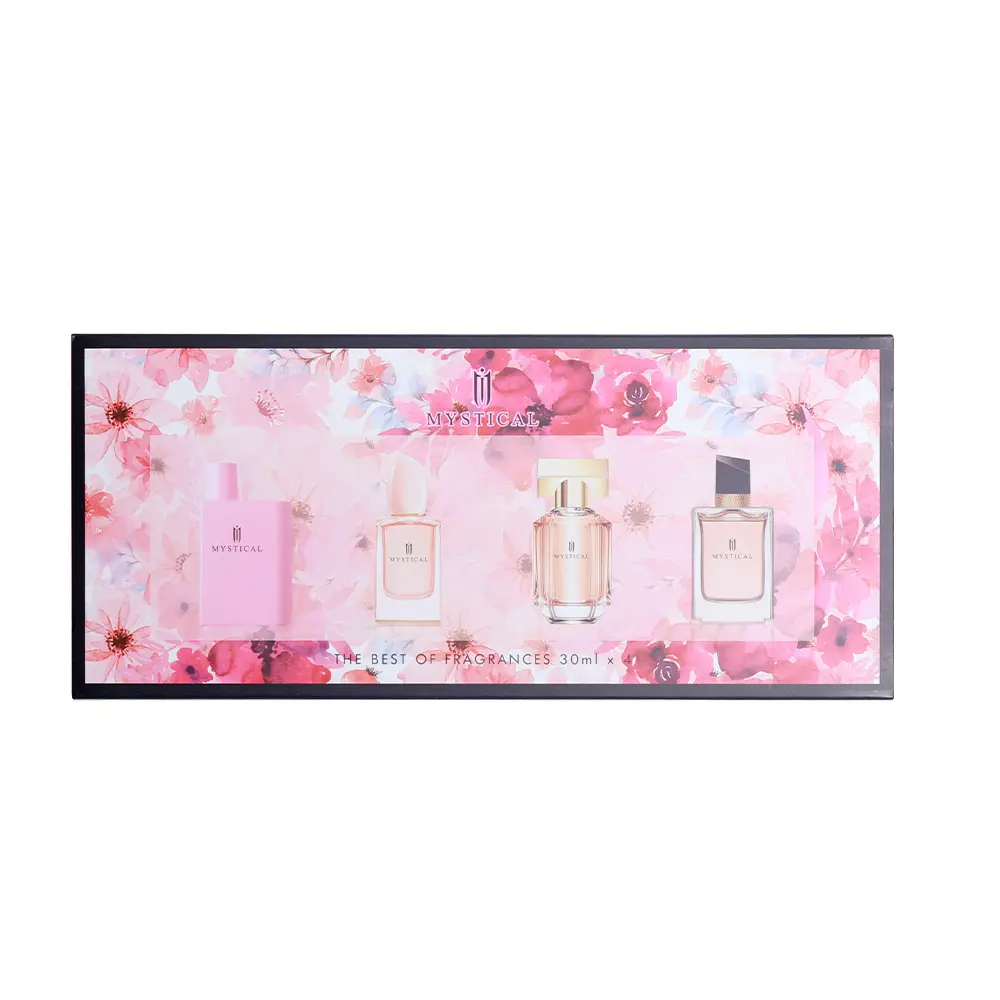 Mystical Perfumes | 4pc Mystical Set | Mystical 30 ml + Mystical Air Freshener 60 ml + Mystical Body Spray 60 ml | Women'