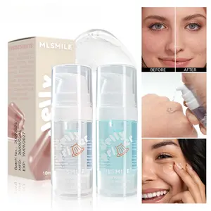 4-Color Jelly Primer, Jelly Primer, Hydrating Primer, Makeup Base Primer, Multi-Color Primer, Gel Primer, Makeup Base, Pore-Minimizing Primer