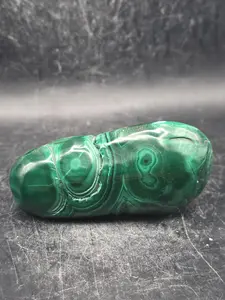 Malachite polished free form! 7.2 ounces, 3 inches long, 1.2" wide