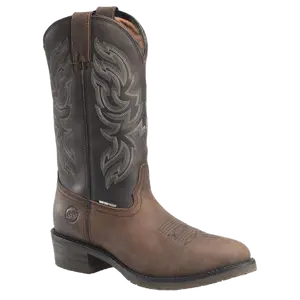 Double H Men's Tascosa Dark Brown & Charcoal Western Boots DH4158