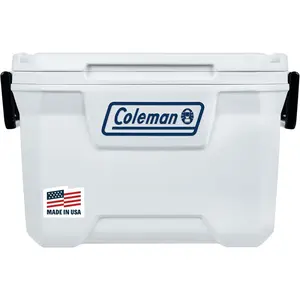 Cooler with Fully Insulated UV Guard Lid & Body, Keeps Ice for 3+ Days, Great for Boating & Fishing, 52qt/100qt Wheeled/120qt Options
