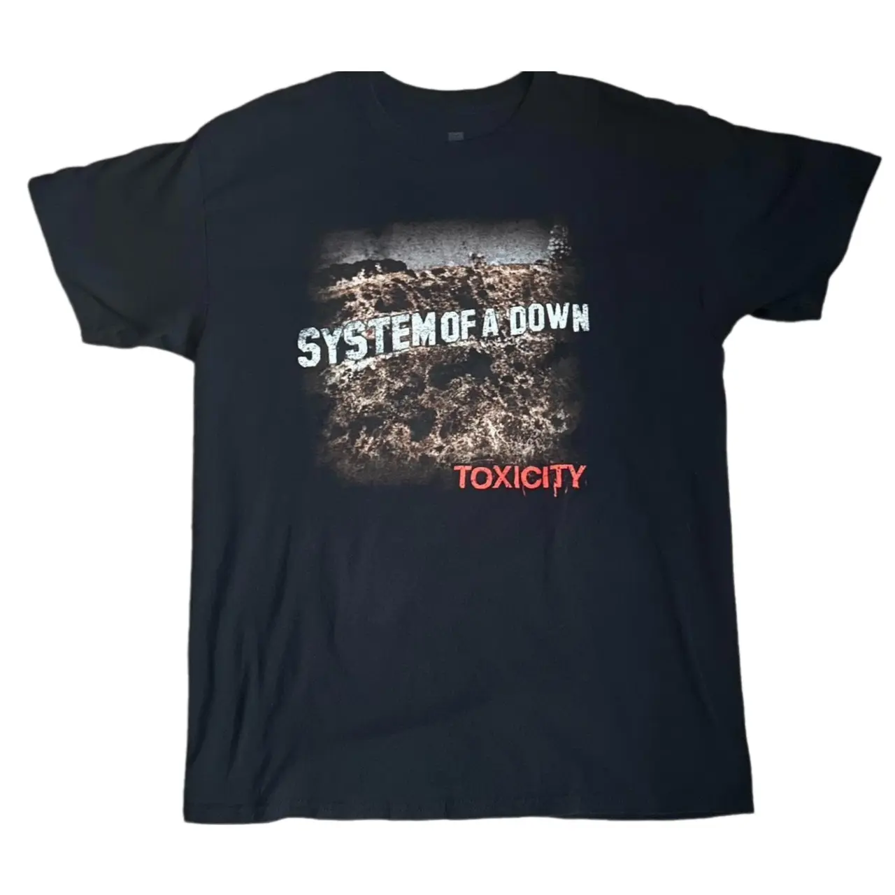System of a Down Toxicity T-shirt, Graphic Tees, Shirt for Him or Her Classic Cotton
