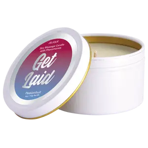 MOOD CANDLES Get Laid - Pheromone Massage Candle Passion Fruit 4oz | 113g