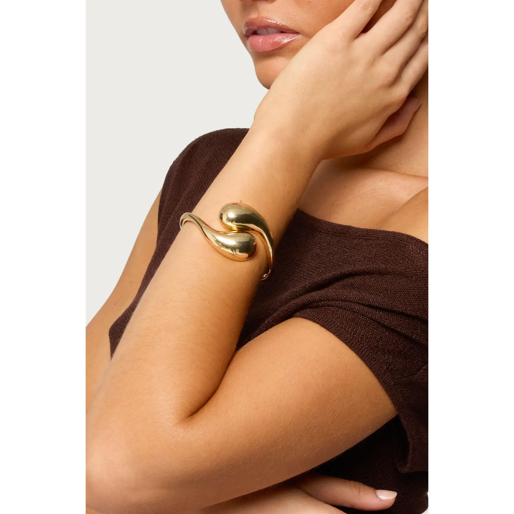 Abstract Wrapped Arm Cuff