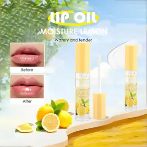 2 in 1 Lip Oil, Long Lasting Lip Gloss, Moisturizing Lip Balm, Glossy Lip Glaze Stick, Plumping Lip Oil Lip Stick for Girls & Women