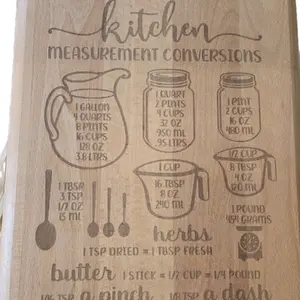 Laser engraved Cutting Boards