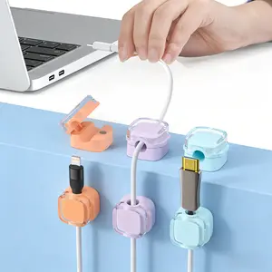 Magnetic Cable Organizer Super Clip Wire Holder Desk Management System Home Office Essentials College Must Have #CordMagic