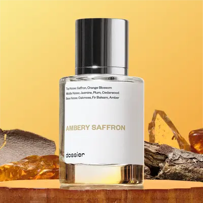 Dossier Perfumes Ambery Saffron TikTok Shop