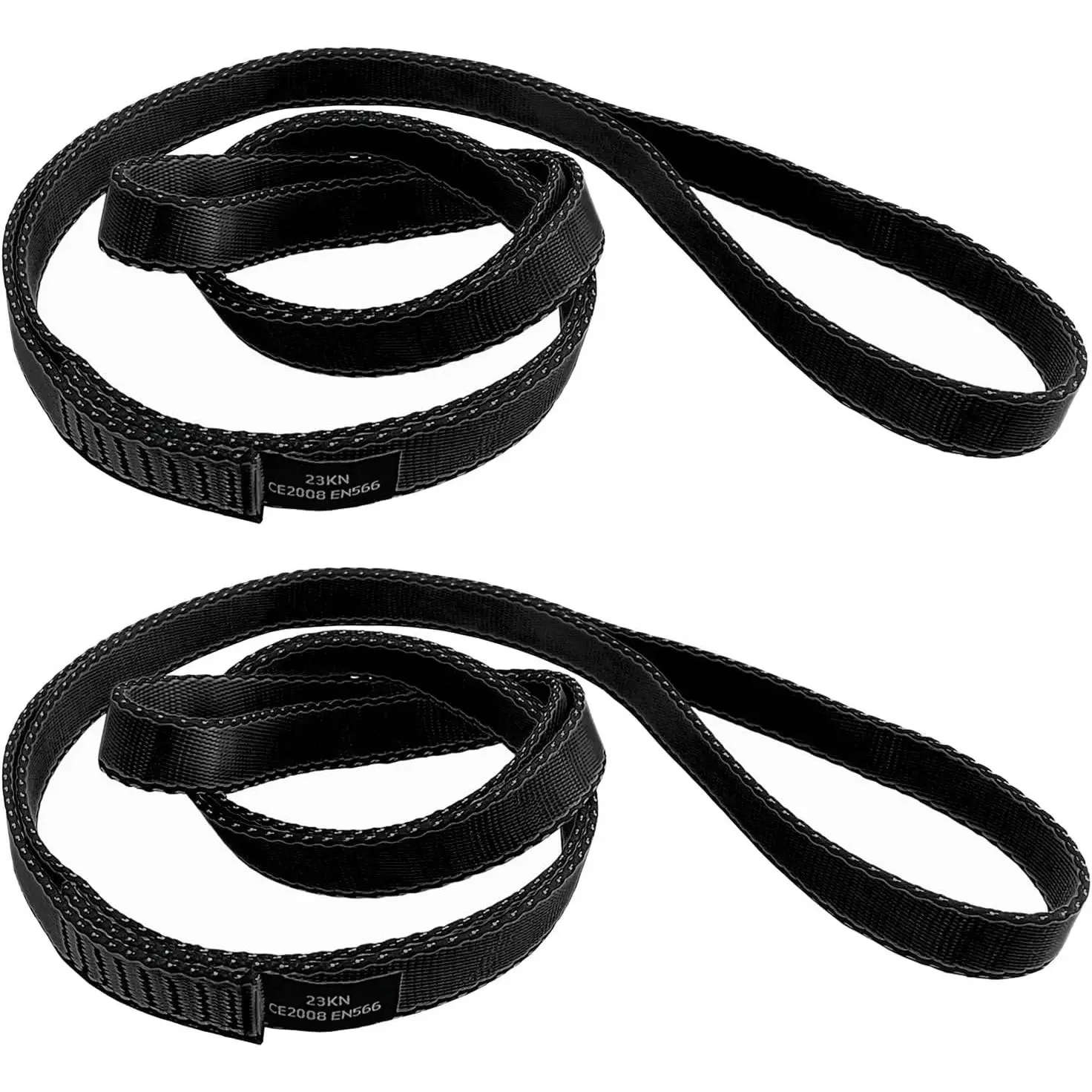 18MM Nylon Climbing Slings Runners, 23 kN Strong Webbing Straps for Rock Climbing, Rappelling, Yoga Hammock (Home & Festive Party Supplies Accessory)
