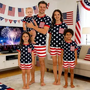 Family Matching 4th Of July Pajamas