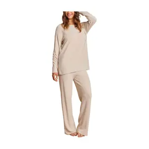 Barefoot Dreams CozyChic Ultra Lite Crewneck with High Slits
