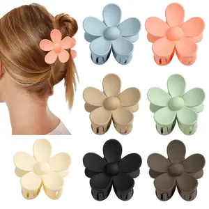 Valentine's Day Gift  Flower Claw Clip 7 Claw Clips, Hair Clips For Women Non Slip For Thick Hair Women Girls Gifts