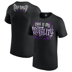 WWE Rhea Ripley This Is My Brutality T-Shirt Men Women Unisex Graphic Tee Casual Streetwear Summer Gym Athletic Comfortable Cotton Wrestling Fan Merch