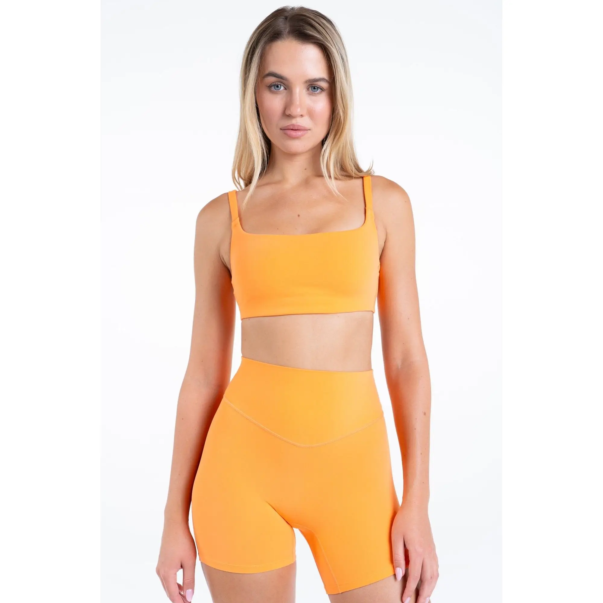 Cloud II Scoop Bra Tangerine