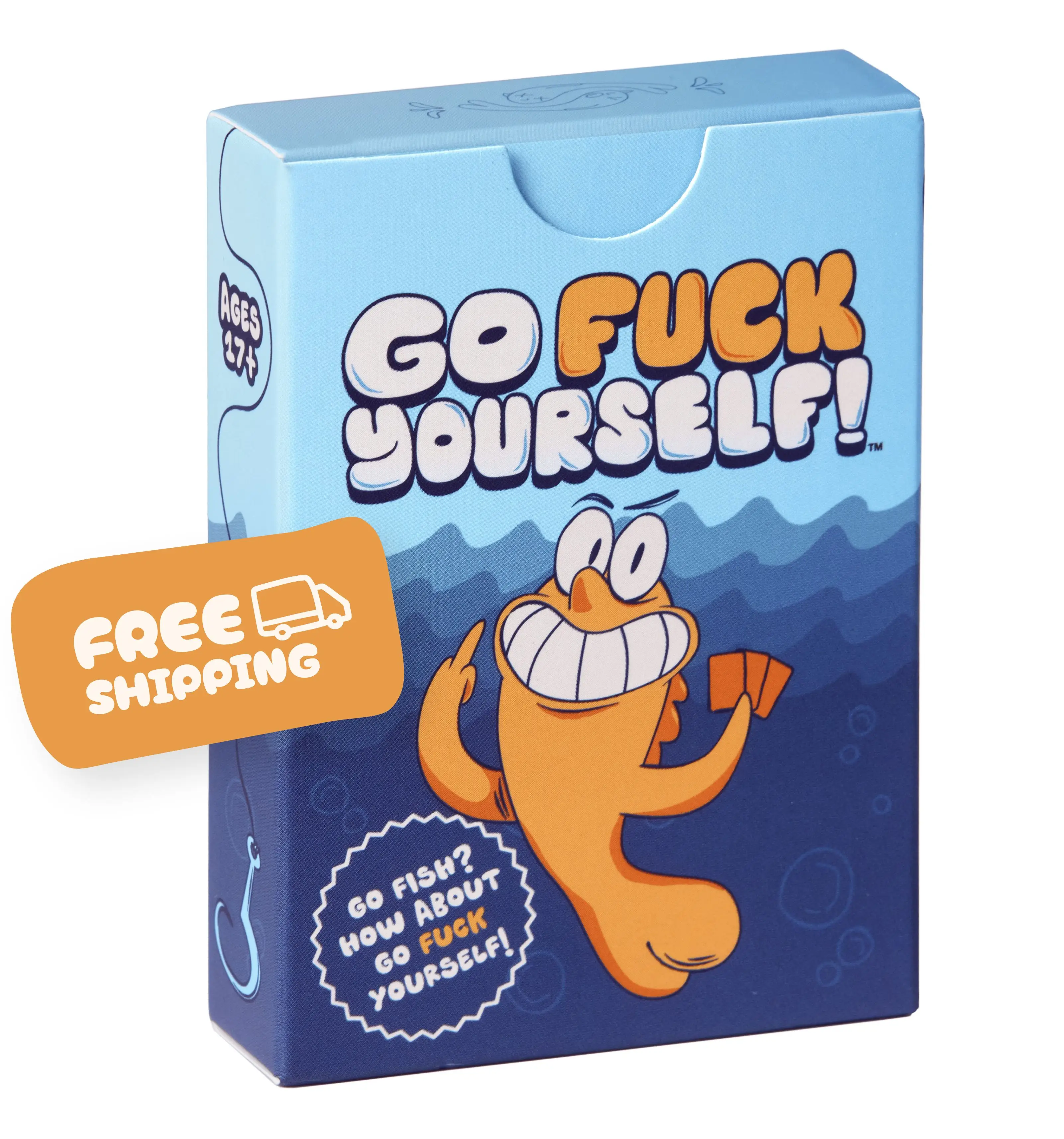 Go F*** Yourself Adult Card Game - Hilarious Party Game for 3-10 Players - Quick Easy Setup - Perfect Stocking Stuffer - Made Out of Spite