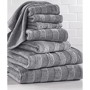 Quick Dry Cotton Bath Towel Set..