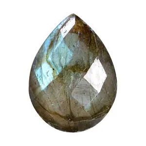 Labradorite Fancy Cut Pear Stone 15mm x 20mm