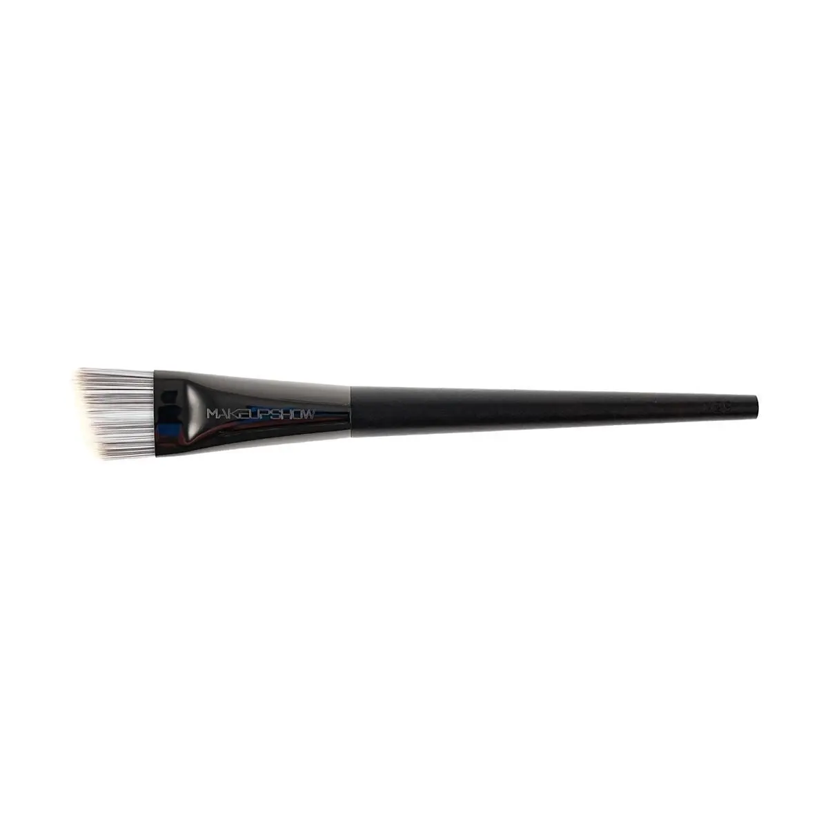 MAKEUPSHOW Flat Angled Foundation Brush - Pro Makeup Tool with Imported Microfiber Bristles for Seamless, Lightweight Coverage - Easy to Blend, No Streaks - 1pc #M29