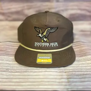 SDO Specklebelly Brown/Khaki Rope Hat