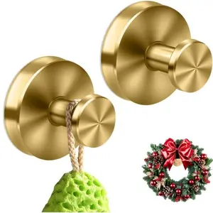 Heavy-Duty Suction Cup Hooks Set of 2, 15lb Load-Bearing Waterproof Multi-Surface Wall Hooks for Bathroom, Kitchen Storage, No Drilling, Easy Installation for Sports & Outdoor Protective Gear Organization