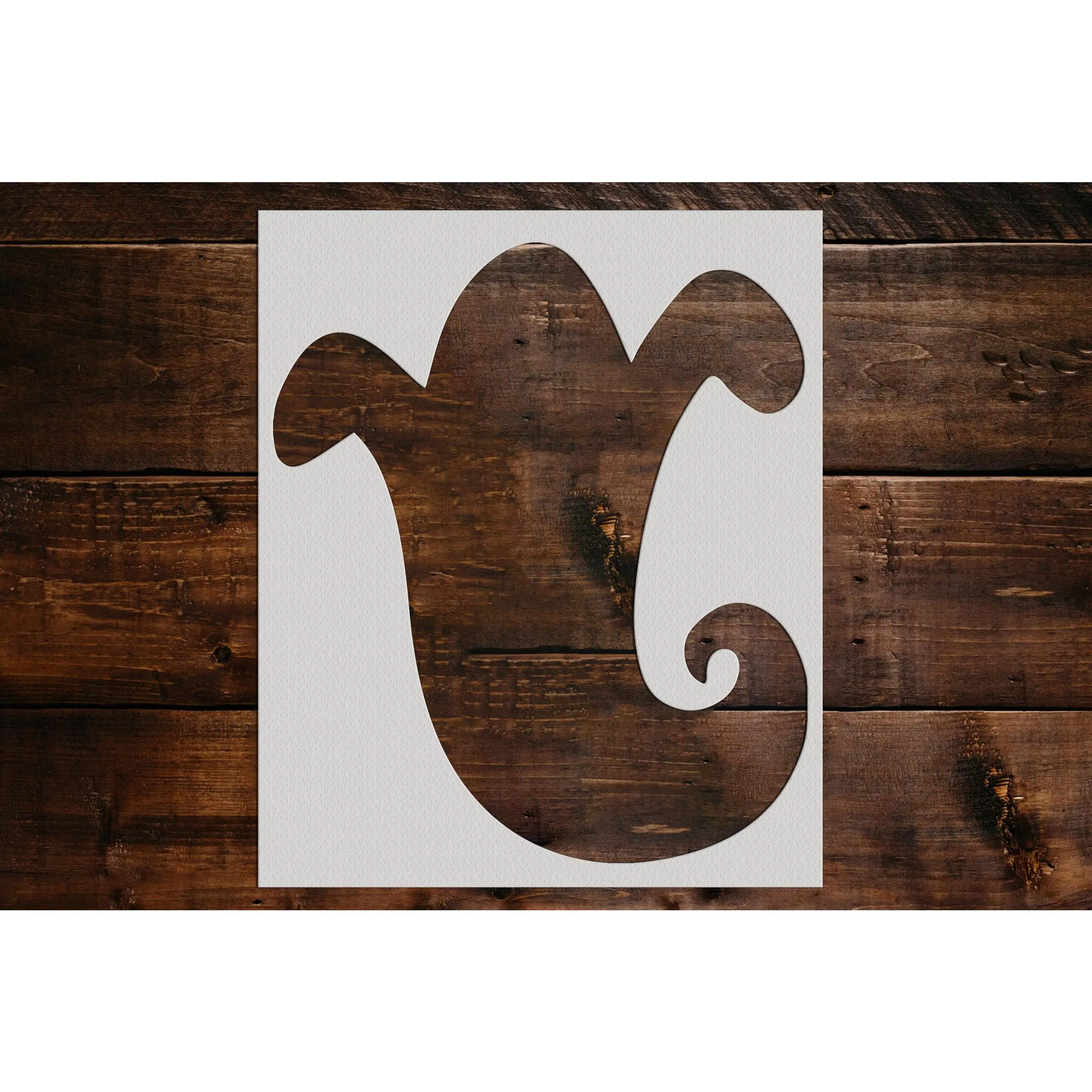 Ghost Stencil - Art and Wall Stencil