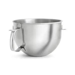 KitchenAid 6-Quart Polished Stainless Steel Bowl w/ Handle | Fits Select for KitchenAid Bowl-Lift Stand Mixers