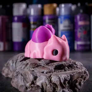 3D Printed Articulated snail Flexi Fidget Sensory Toy for ADHD - Engaging Fidget Toy for All Ages, Durable and artistic frog Design