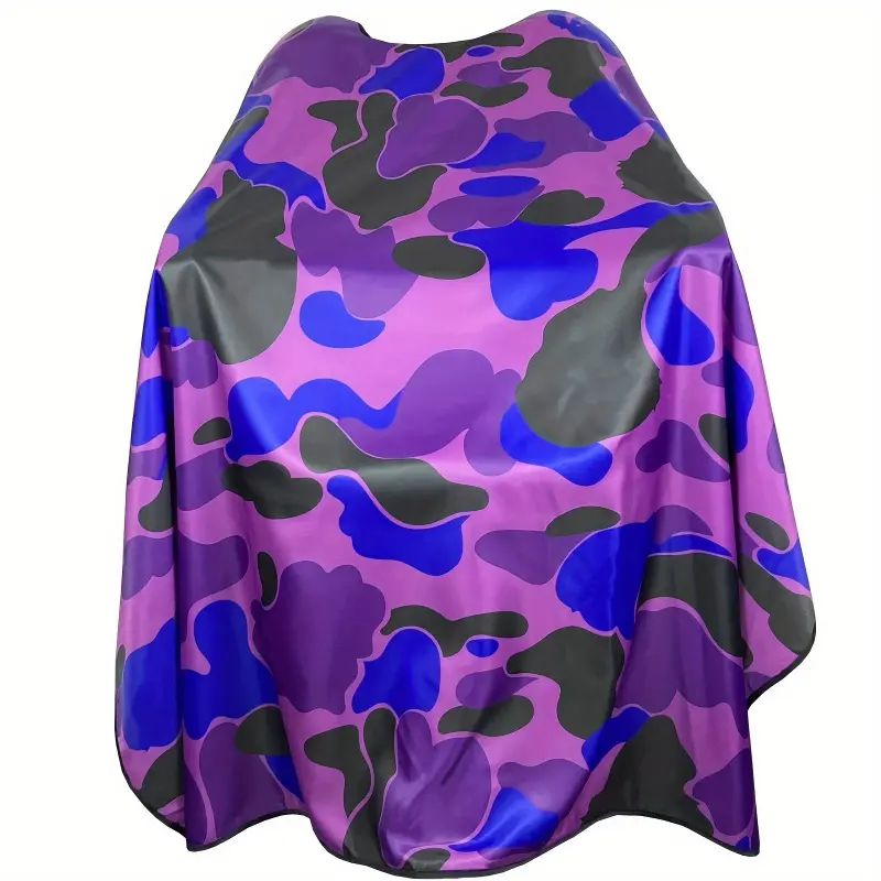 Professional Hairdressing Cape for Salon & Home Use, Hair Styling Tools, Durable Polyester Hair Cape, Ideal for Haircuts Ironing & Dyeing, Smooth Texture, Salon Supplies, Barber Supplies