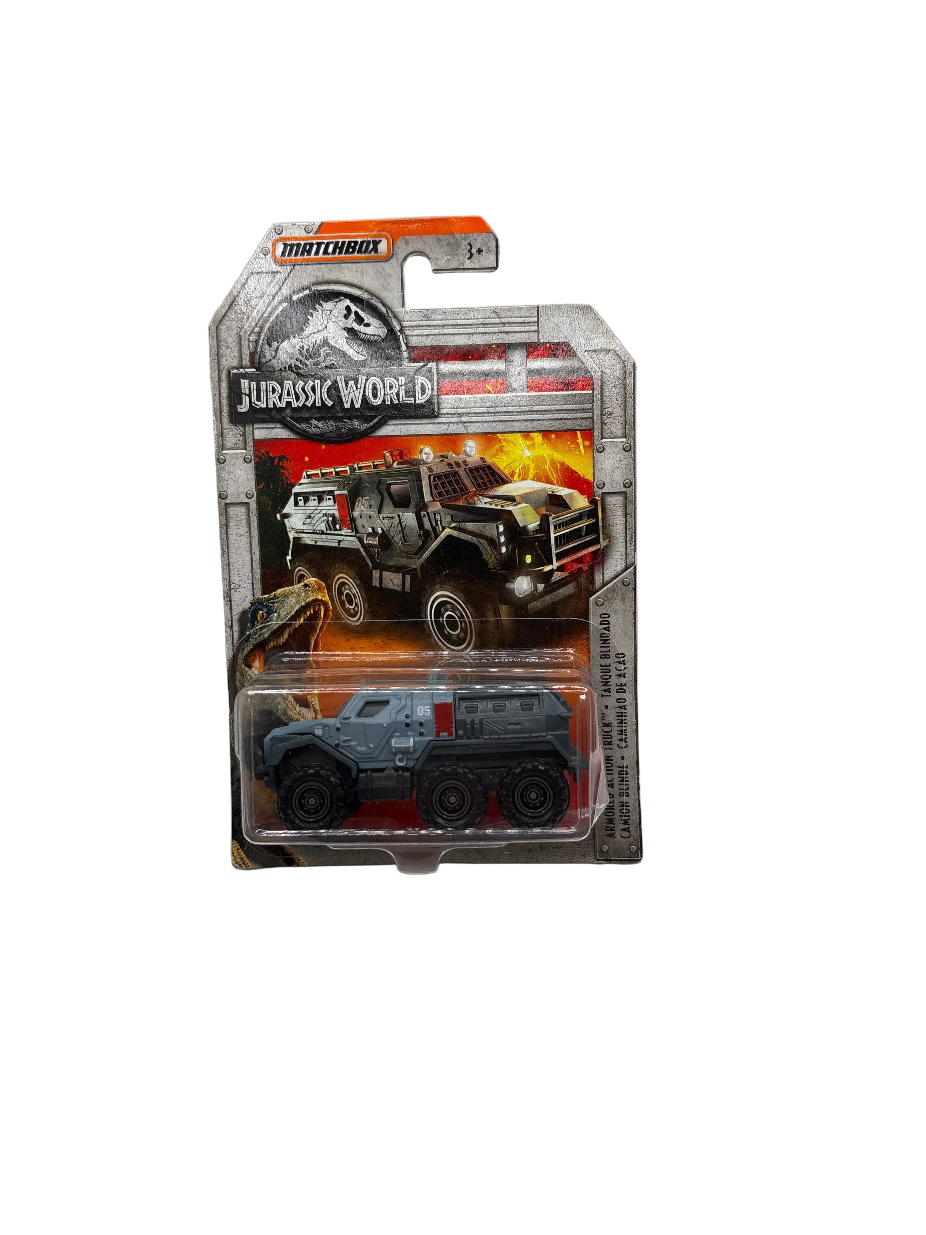 Matchbox Armored Action Truck Diecast Gray