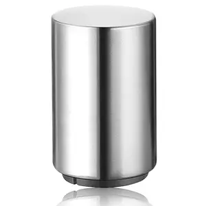 Automatic Beer Bottle Opener with Magnetic Cap Catcher, Premium Stainless Steel Push Down Design, Portable Bottle Lid Remover for Bar Kitchen Party