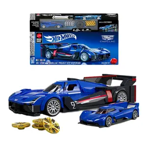Mattel Brick Shop Hot Wheels Cadillac Project GTP Hypercar Building Set