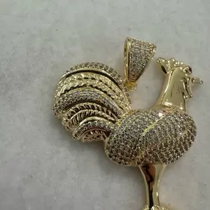 Pendant gallo circonias