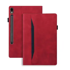 Case For Samsung Galaxy Tab S9 S8 S7 Plus FE Ultra PU Leather Business Tablet for Galaxy Tab S9 S8 S7 FE Plus Ultra Book Cover
