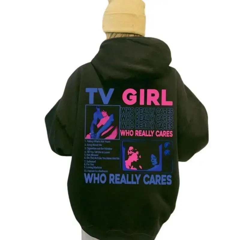 TV Girl Shirt, TV Girl Who Really Cares Sweatshirt, TVGirl Artist Hoodie, Music Shirts,Trendy Regular Workout T-Shirts